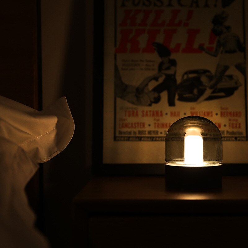 Skanto | Vintage MiniPastell Nattbord Lampe