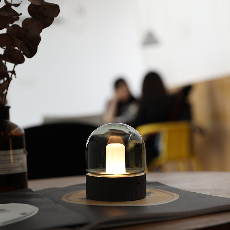 Skanto | Vintage MiniPastell Nattbord Lampe