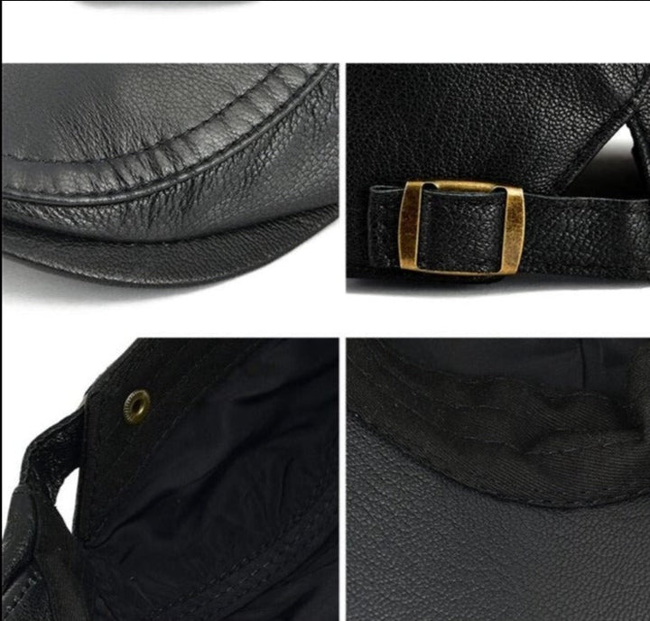Skanto | Tidsløs Newsboy Retro Skinnflat Caps