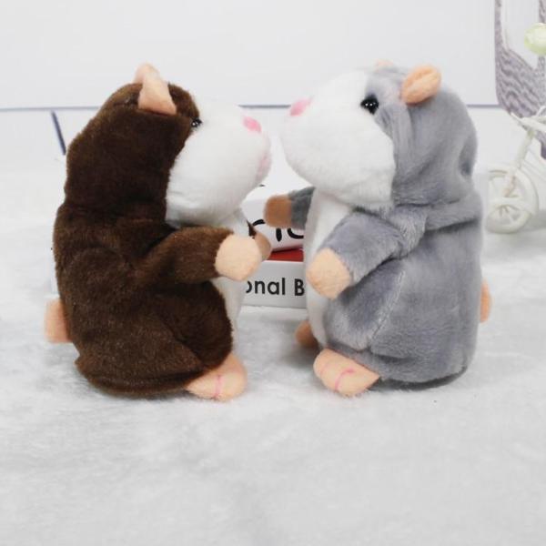 Skanto | #1 Beste Snakkende hamster Kjeftende Gjentakende Søt Plush Leketøy Julegave