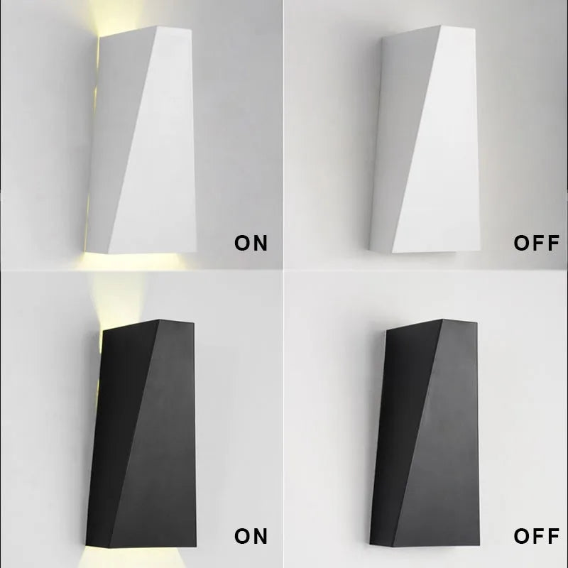 DualGlow - Tight LED Veggbelysning for Soverom & Hall Skanto