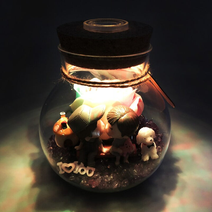 Skanto | 3D Underworld DIY Landskap LED Lampe