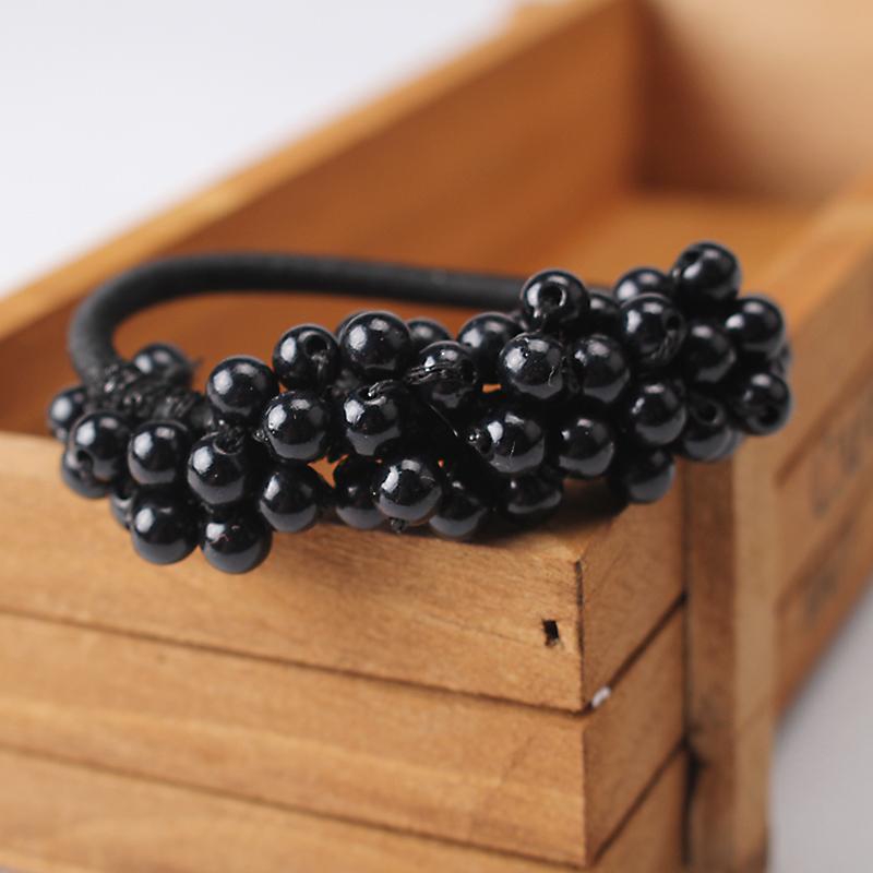 Skanto | Kvinner Tilbehør - Hodebånd Hestehalefestere Jenter Scrunchies Vintage Elastiske Hårbånd Gummisnorer Hodeplagg