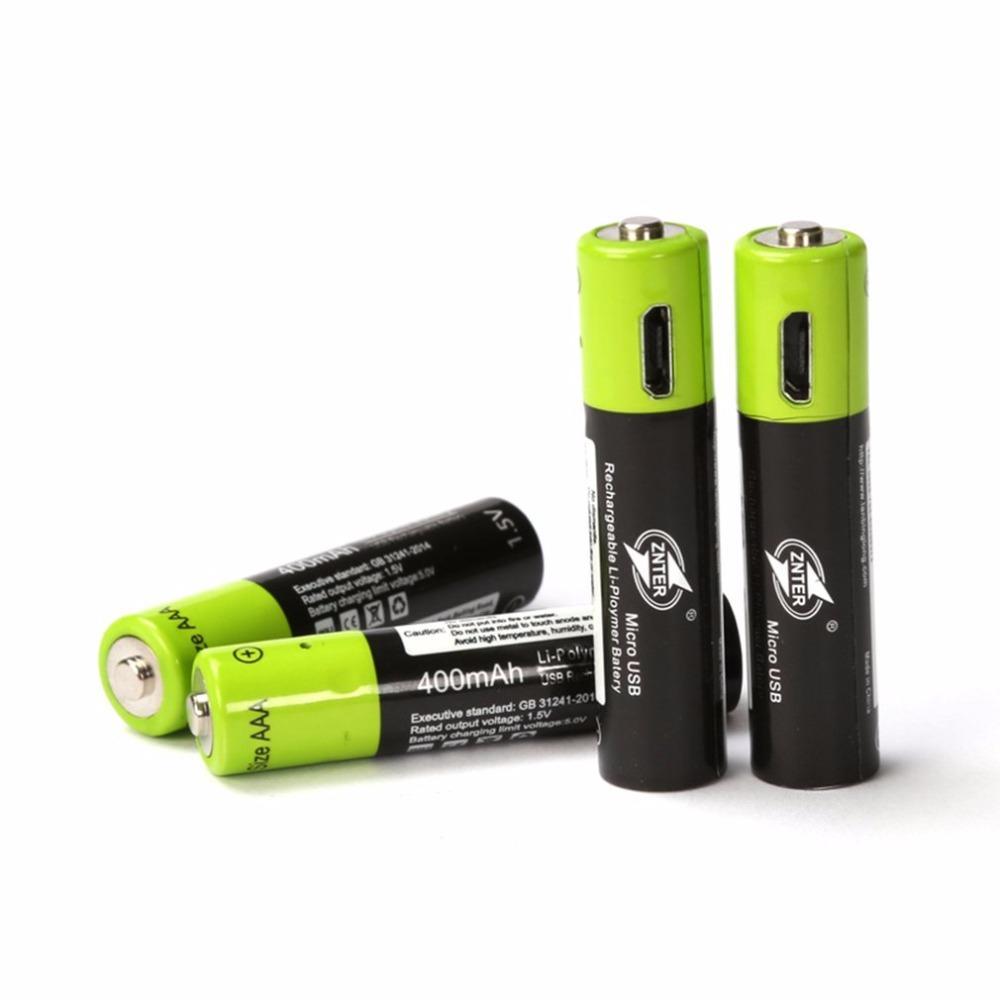 Skanto | USB oppladbare batterier AAA