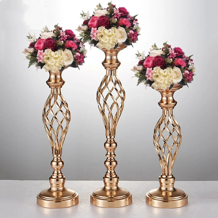 Skanto | Elegant Kandelaber Sett med Metallstativ