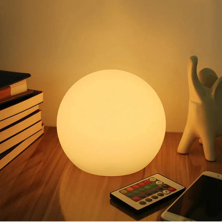 Skanto | AuraBall - Dynamisk LED-lampe - Skiftende farger - Unik atmosfære