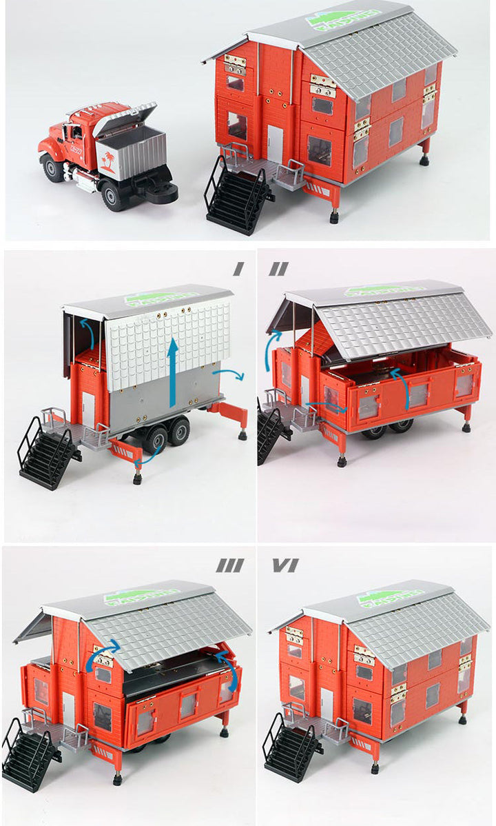 Skanto | Bussvogn Sammenleggbart Trailer Truck