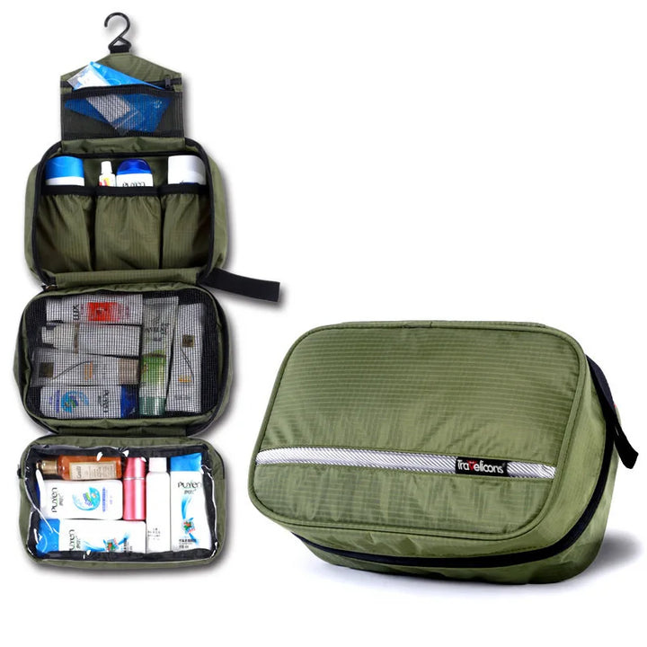 Skanto | Travelior MaxPack Stor Vanntett Toalettrøreposer for Menn og Kvinner med Romslig Oppbevaring