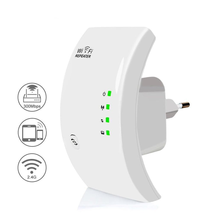 Skanto | Trådløs WiFi Repeater og Signal Booster
