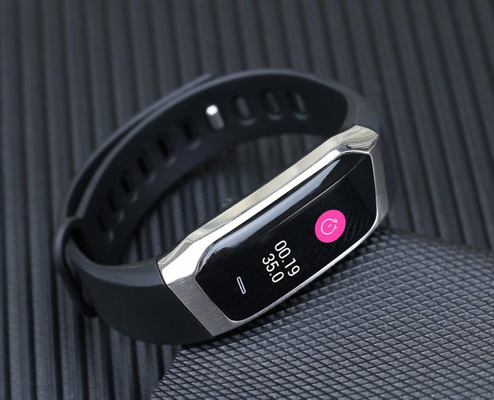 Skanto | Fitband Smartklok Vanntett Blodtrykk Oksygen Hjertefrekvens Monitor Sport Armbånd