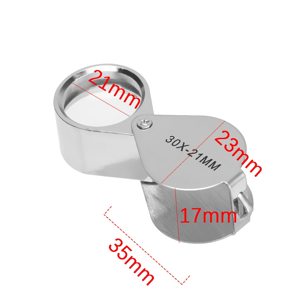 Norvo | Metall Ultra Vision Glass Forstørrelsesglass