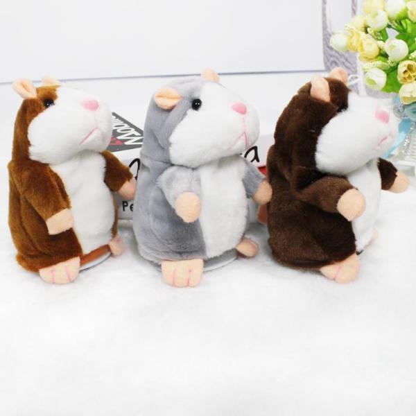 Skanto | #1 Beste Snakkende hamster Kjeftende Gjentakende Søt Plush Leketøy Julegave