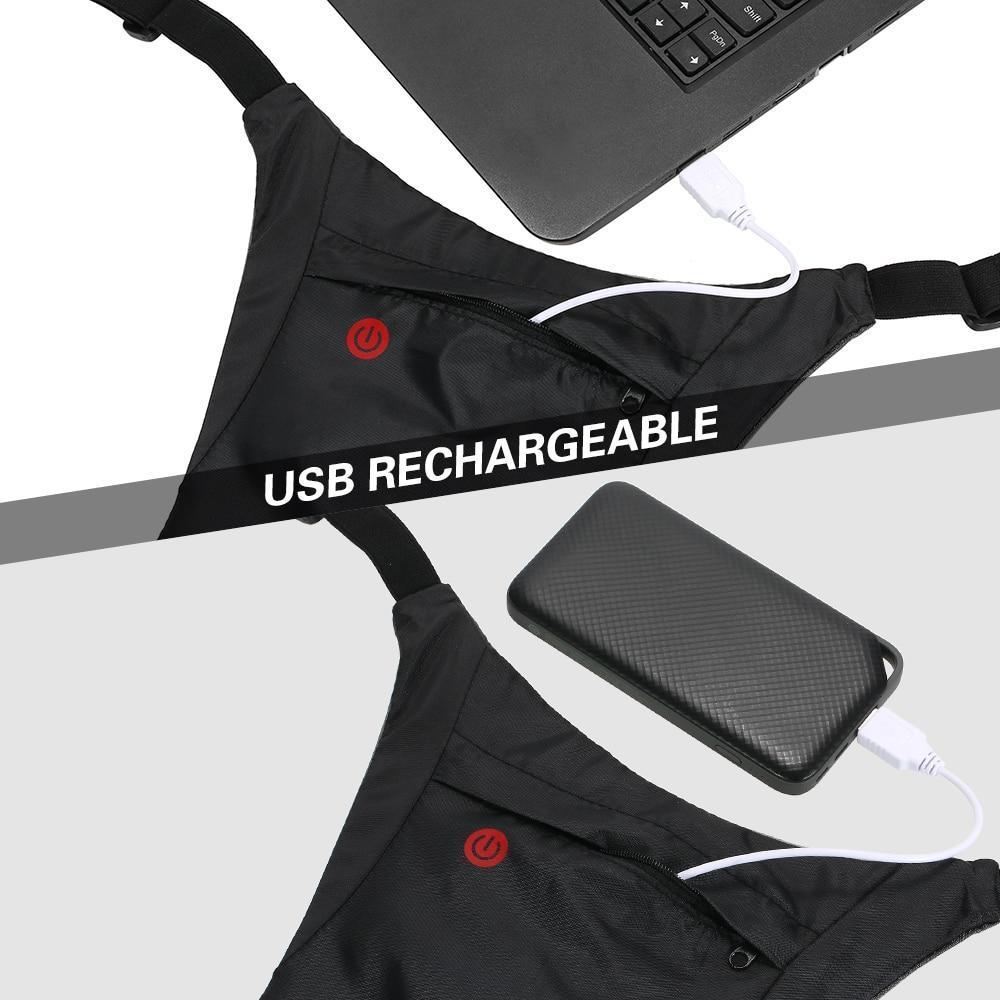 Norvo | Blinklys Sykling Refleks Sikkerhet LED Vest Sykkelist Utendørs Vanntett