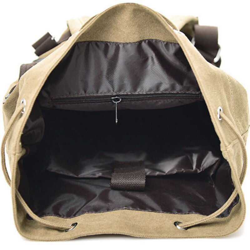 Norvo | Nomadevennlig lerrets bøtteveske ryggsekk