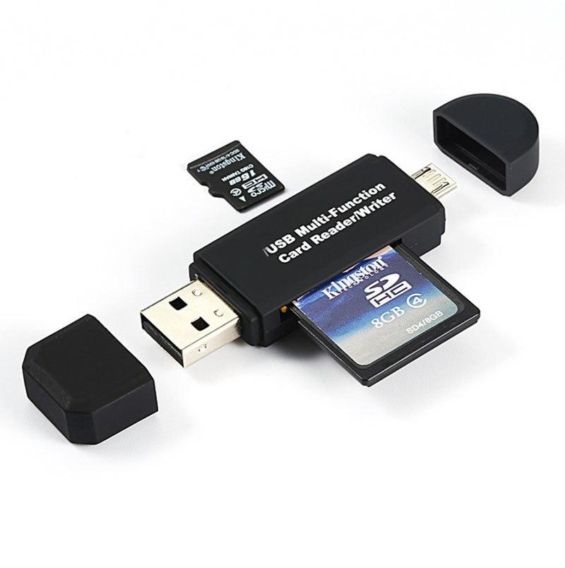 Skanto | 2 I 1 USB OTG Android Kortleser