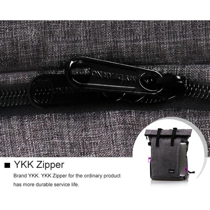 Skanto | Multifunksjonell Vanntett DSLR Kamera Reiser Bag Med USB Port