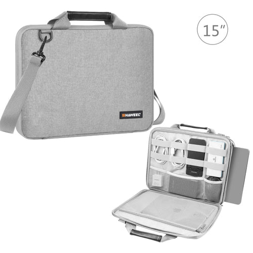 Skanto | HAWEEL 14.0 tommer - 16.0 tommer dokumentsnor hurtigtask for Macbook, Lenovo Thinkpad, ASUS, HP (Grå)