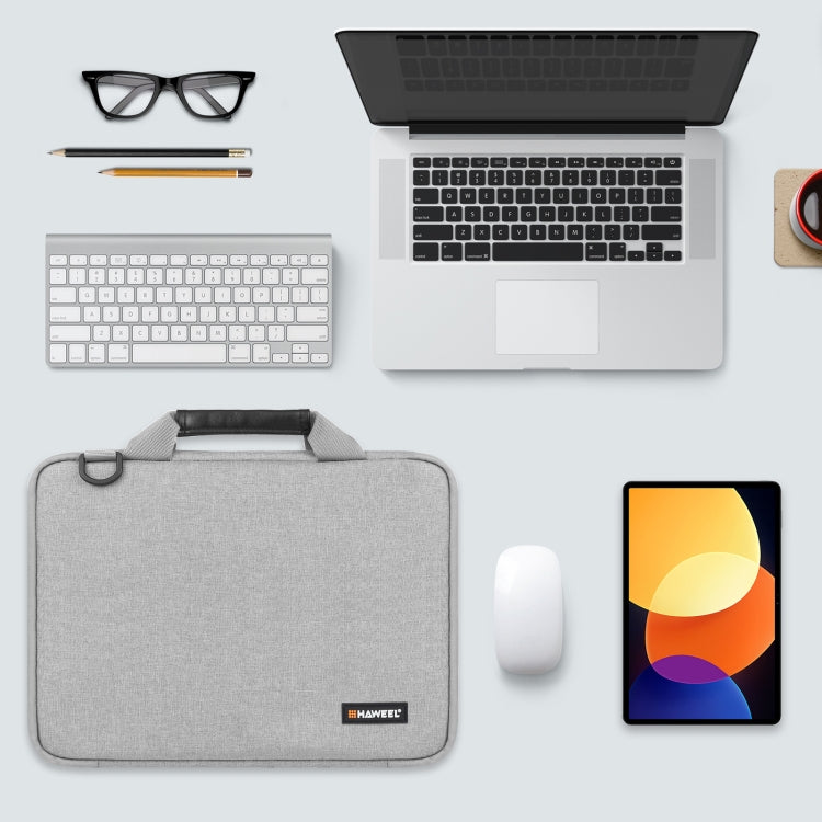 Skanto | HAWEEL 14.0 tommer - 16.0 tommer dokumentsnor hurtigtask for Macbook, Lenovo Thinkpad, ASUS, HP (Grå)