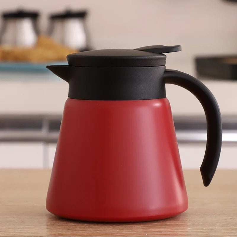 Skanto | ThermoBrew Isolert Karaf | Rustfritt stål 304 | Dobbeltvegg og vakuumisolert | 6t varm / 12t kald | 0,5 L