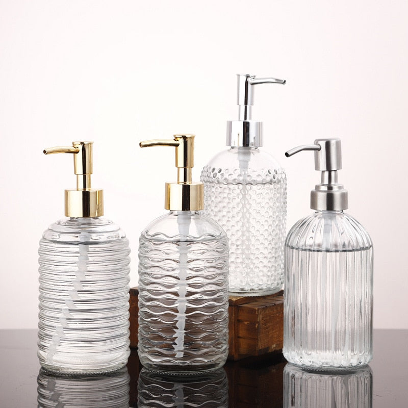 Skanto | Glass Flytende Såpe Dispenser