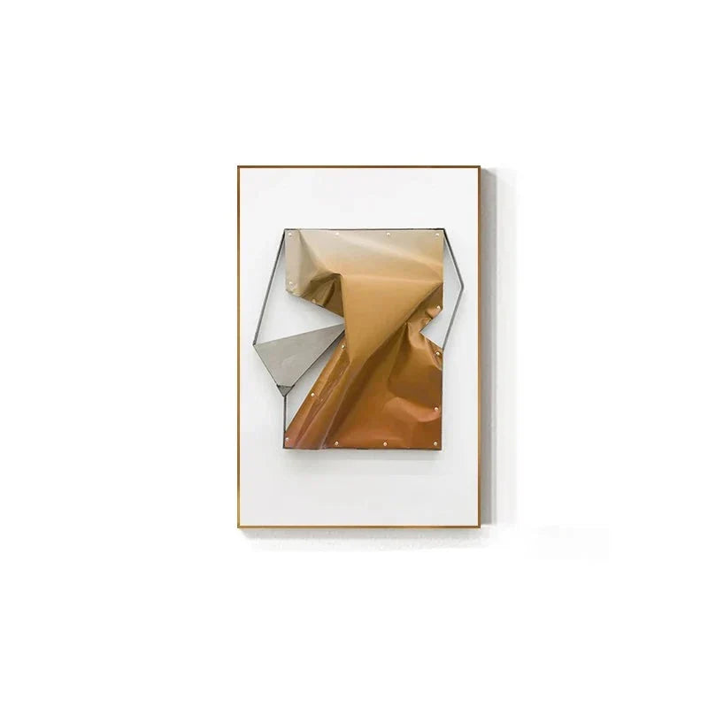 Modern Aesthetic Abstract Geometry Wall Art Fine Art Canvas Prints Pictures For Luxury Apartment Living Room Dining Room Entry Foyer Art Decor | Skanto