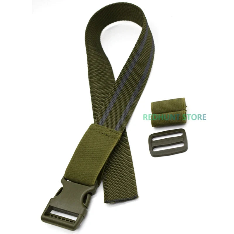 Skanto | Taktisk Drop-Leg-Holster QLS 19/22 – Mid-Low-Belte Universelt Pistolholster med elastisk Lårrem for jakt