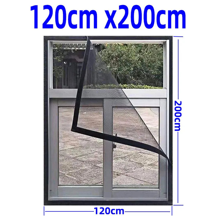 AdjustaSkantoe InvisiSkantoe Anti-Mosquito Washable Window Net | Skanto