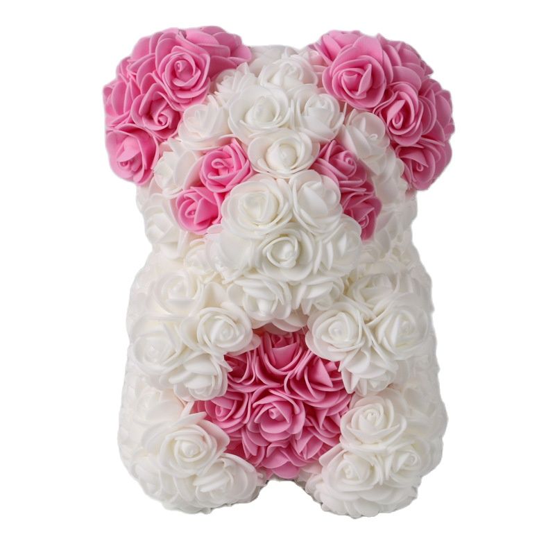 Skanto | Kunstige Rose Blomster Teddy Bjørn