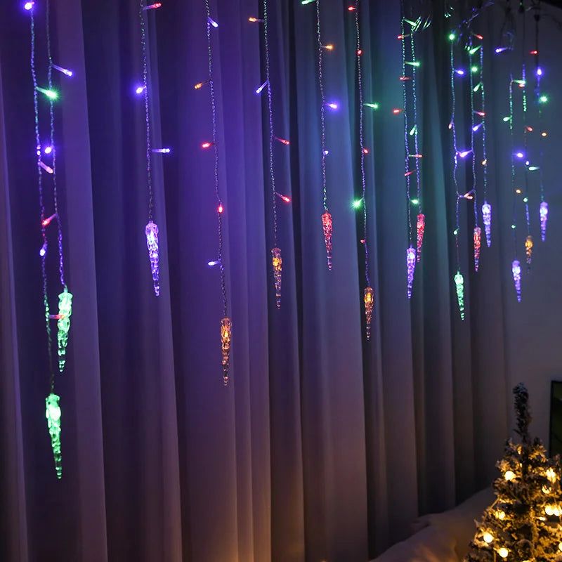 Snowlit - LED Lysgardin for Utendørs Skanto