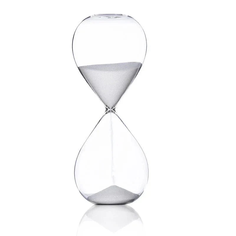 Skanto | Glass Sand Timer | Stilfull Dekorasjon med 5/10/30/60 Minutters Indikasjon