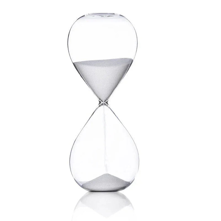 Skanto | Glass Sand Timer | Stilfull Dekorasjon med 5/10/30/60 Minutters Indikasjon