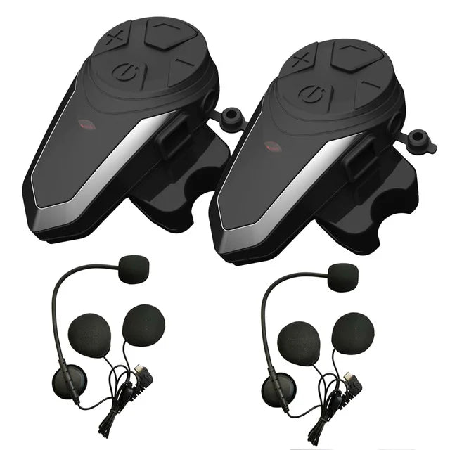 Skanto | Motorsykkelhjelm Bluetooth Intercom med FM & 1000m rekkevidde – RoadLink S3