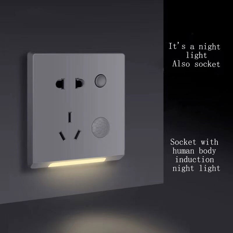 Nattvakt Infrarød sensor stikkontakt | Skanto