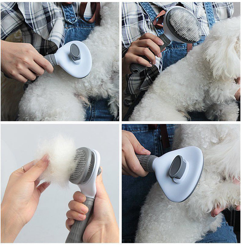 Pet Hair Grooming Brush | Skanto