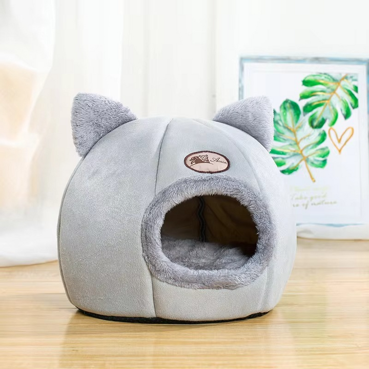 Skanto | Cozy Cave Vinter Katt- og Lite Hundeseng