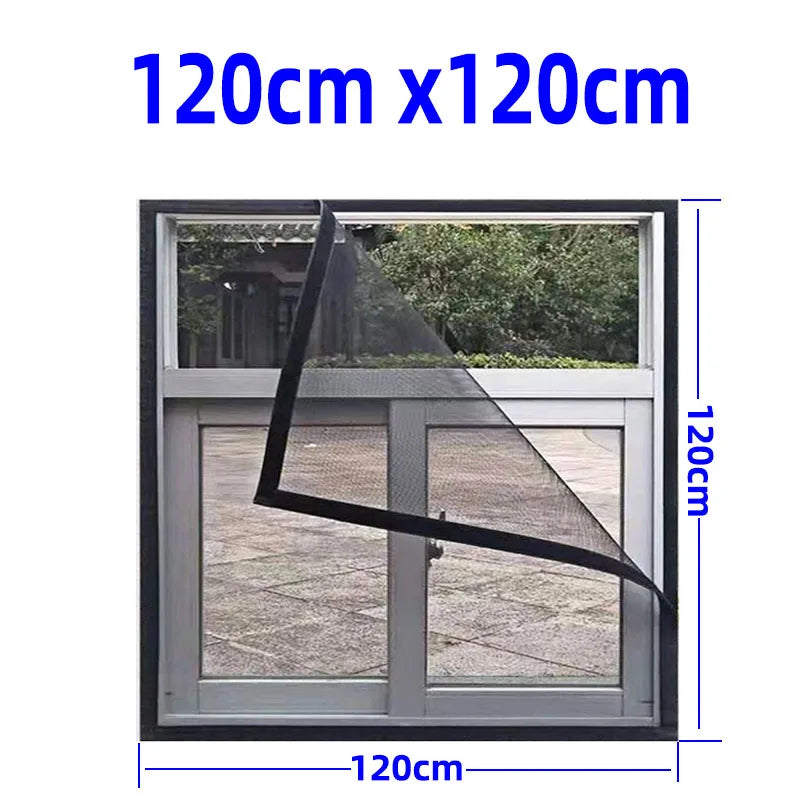 AdjustaSkantoe InvisiSkantoe Anti-Mosquito Washable Window Net | Skanto