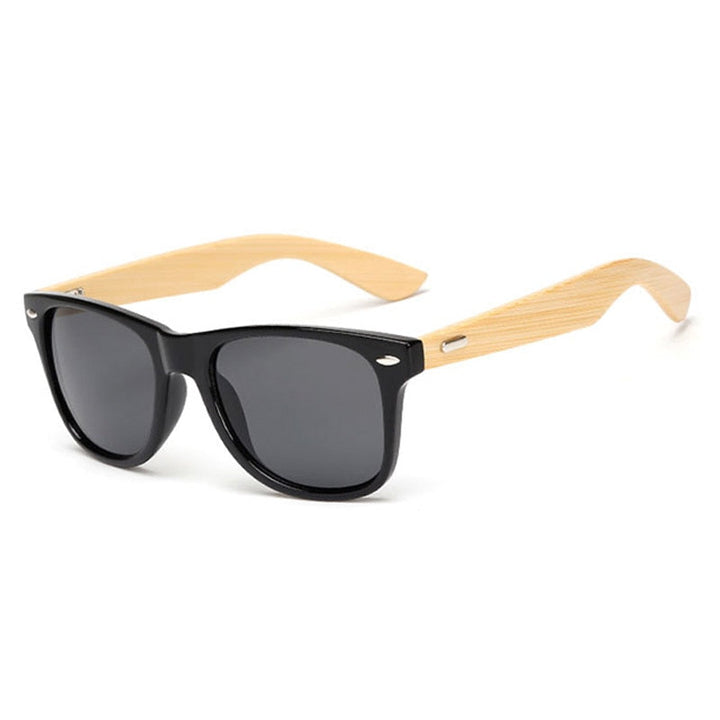 Skanto | Bamboo Retro Tre Solbriller