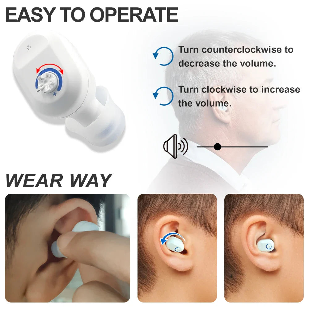 Skanto | Mini In-Ear Hørselsapparater – ClearMini 2025
