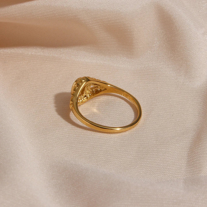 Skanto | 18k vintage inspirert perle ring