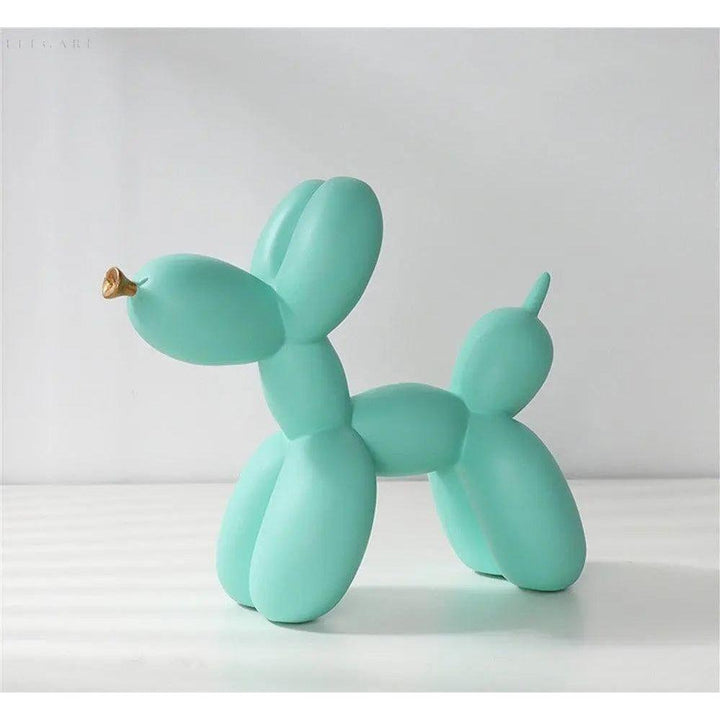 Haku – Ballonghundfigur med gyllen snute