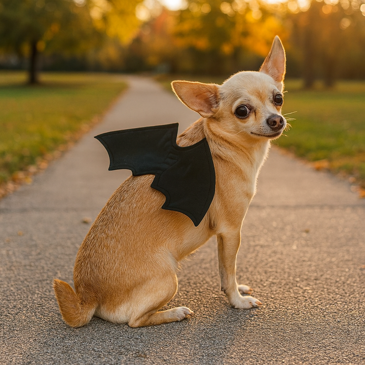 Skanto | Halloween Hund Kostyme Flagermus Vinger
