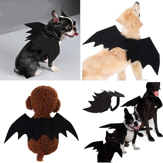 Skanto | Halloween Hund Kostyme Flagermus Vinger