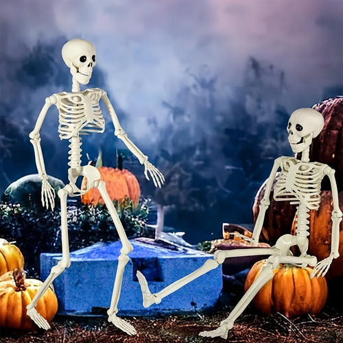 Skanto | Halloween Plastikk Skelet Dekorasjon Sett