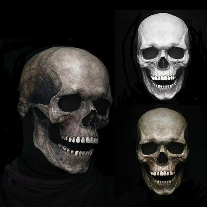 Skanto | Halloween Realistisk Full Hode Skeleton Maske