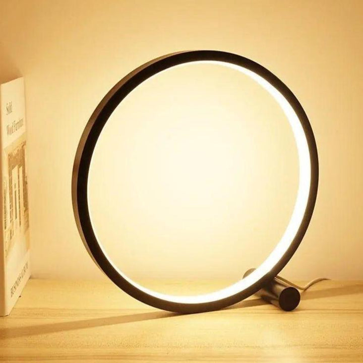 Skanto | Dimmbar LED Berøring Rund Bordlampe for Kreative Rom