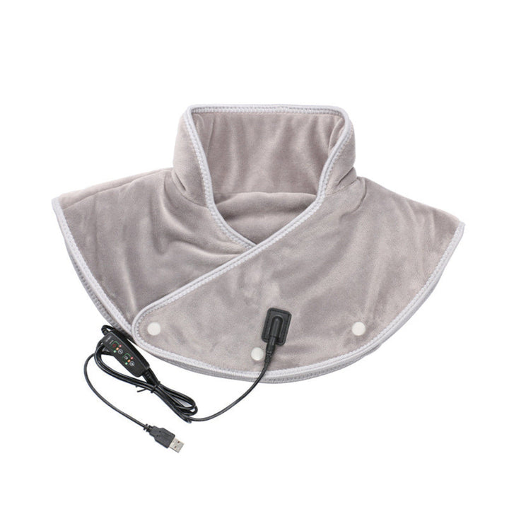 Skanto | WarmRelax Nakke- og Skuldermassasje Bånd – USB Varme Massasjebånd med Varmefunksjon
