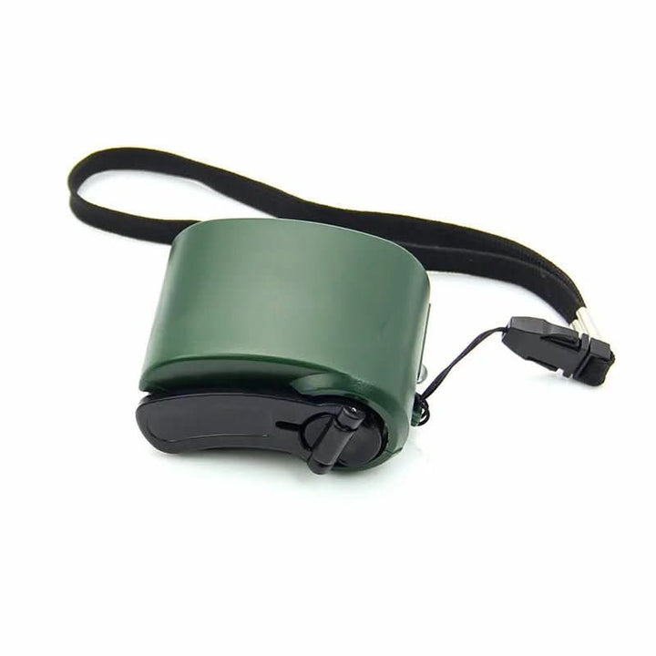Skanto | Portable håndsveiv nød-lader med USB & LED