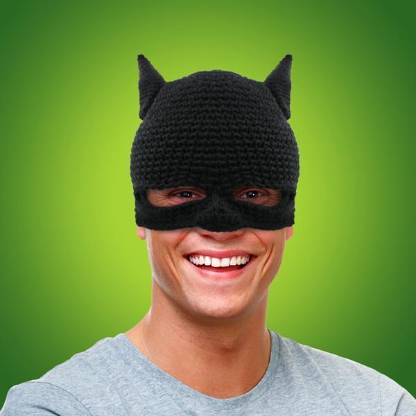 Håndlaget Flaggermusmaske Lue | Skanto