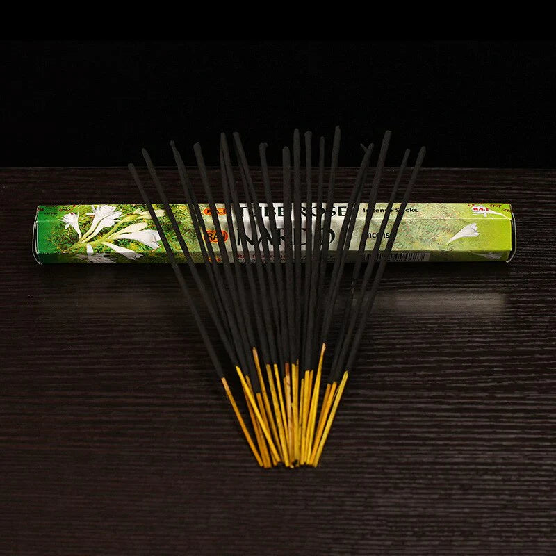 Håndlagde TubeRose røkelsespinner Skanto