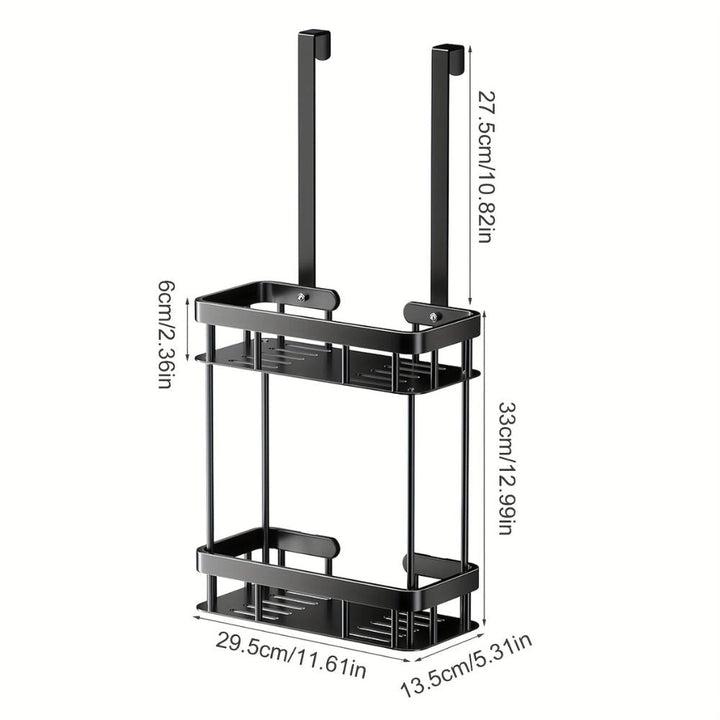 Skanto | Rustfritt Stål Baderom Henge Caddy Racks